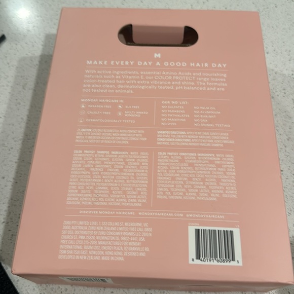 Monday Color Protect Shampoo & Conditioner Set, 30 Fluid Ounce (Pack of 2) pump - Picture 2 of 2